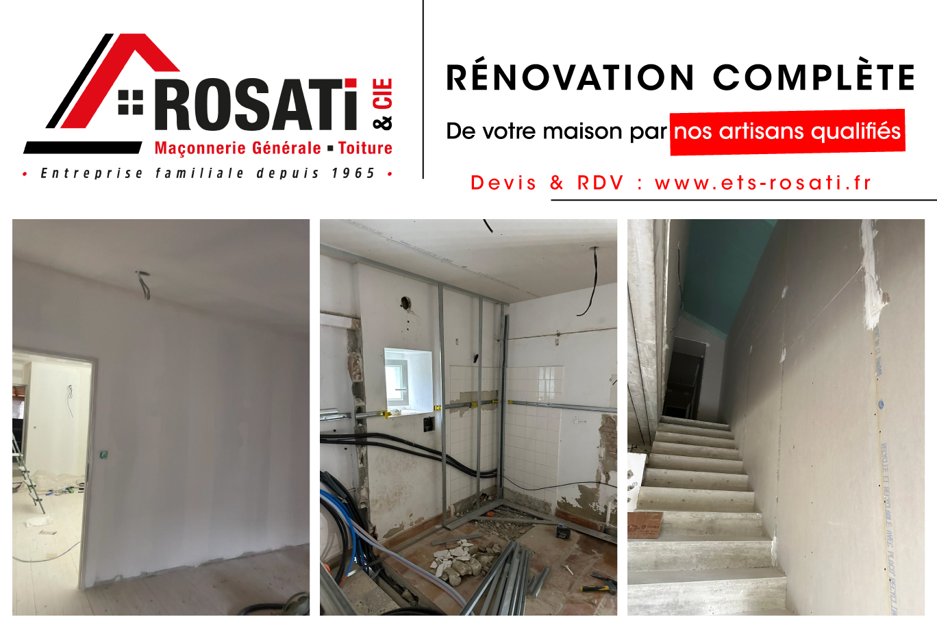 Rénovation vieille maison Sud Drôme artisans RGE près de chez vous